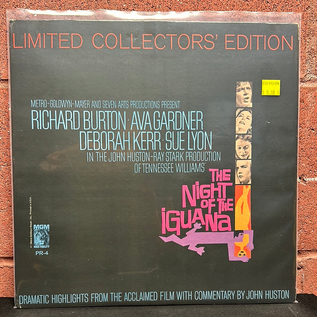 Used Vinyl:  Richard Burton, Ava Gardner, Deborah Kerr, Sue Lyon, John Huston ”The Night Of The Iguana - Dramatic Highlights” LP