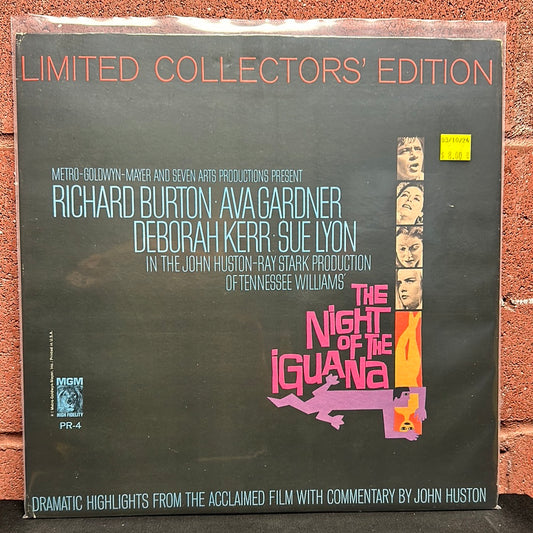 Used Vinyl:  Richard Burton, Ava Gardner, Deborah Kerr, Sue Lyon, John Huston ”The Night Of The Iguana - Dramatic Highlights” LP