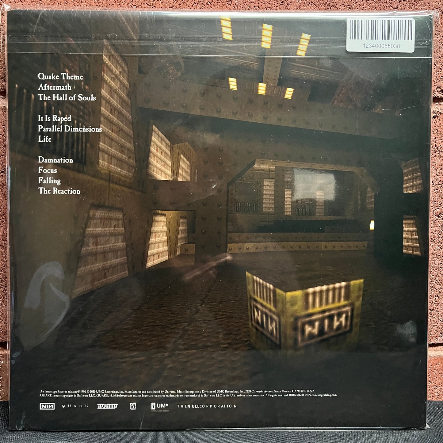 Used Vinyl: Nine Inch Nails "Quake" 2xLP (Sealed)