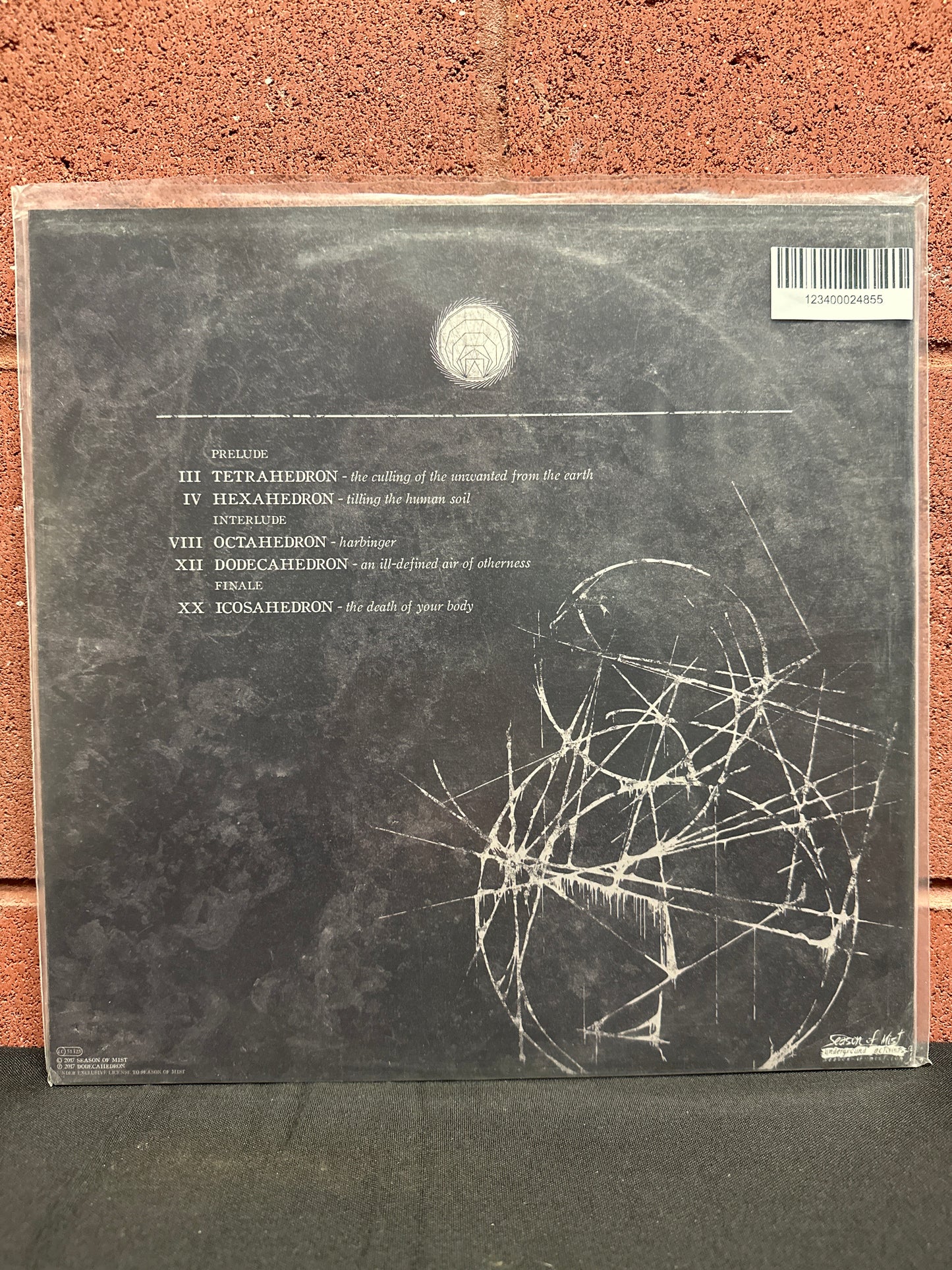 Used Vinyl:  Dodecahedron ”Kwintessens” LP (Clear vinyl)