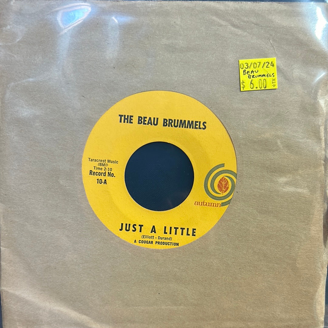 Used Vinyl:  The Beau Brummels ”Just A Little” 7"