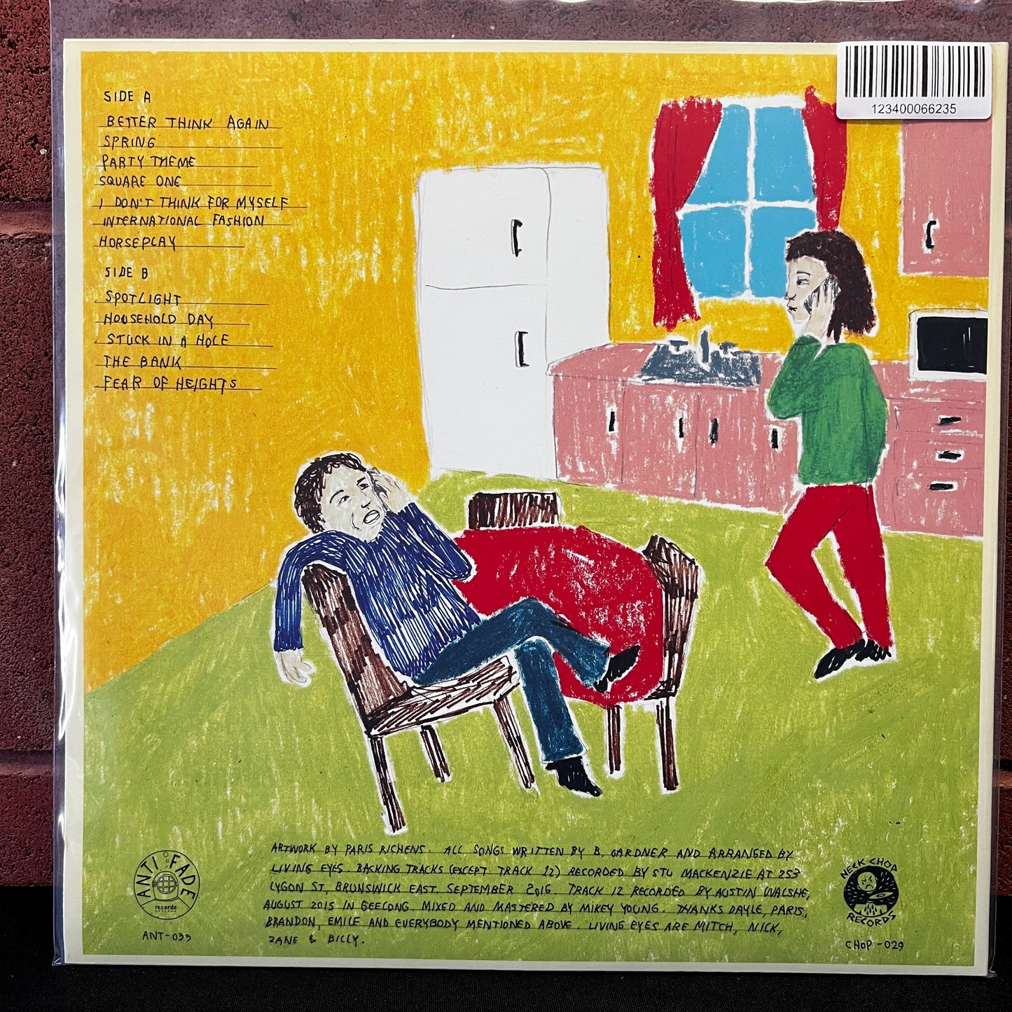 Used Vinyl: The Living Eyes "Modern Living" LP (2017 Press)
