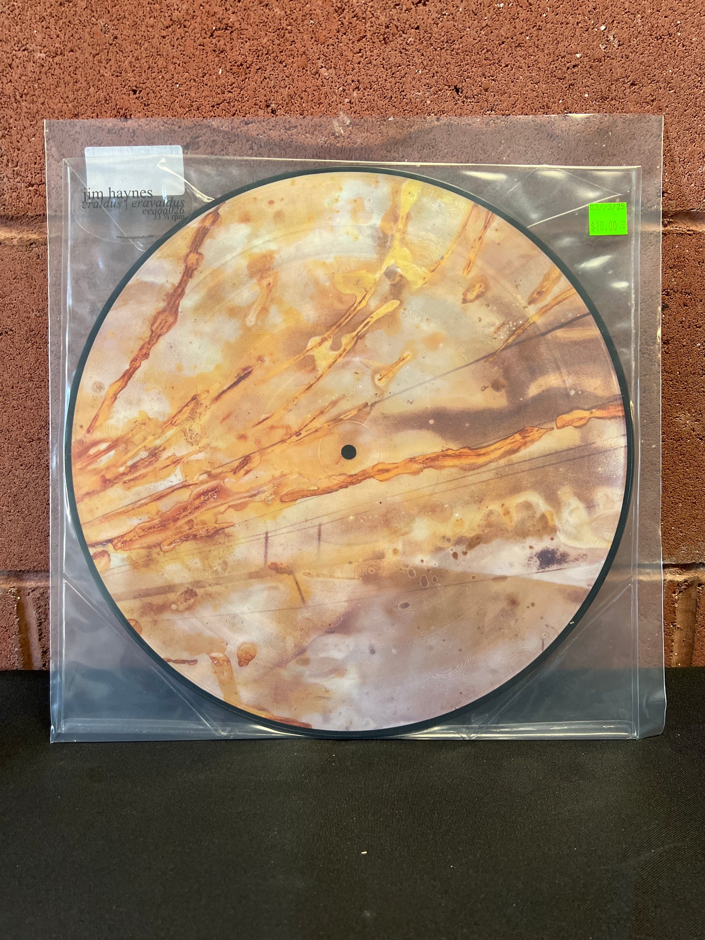 Used Vinyl: Jim Haynes "Eraldus / Eravaldus" LP (Picture Disc)