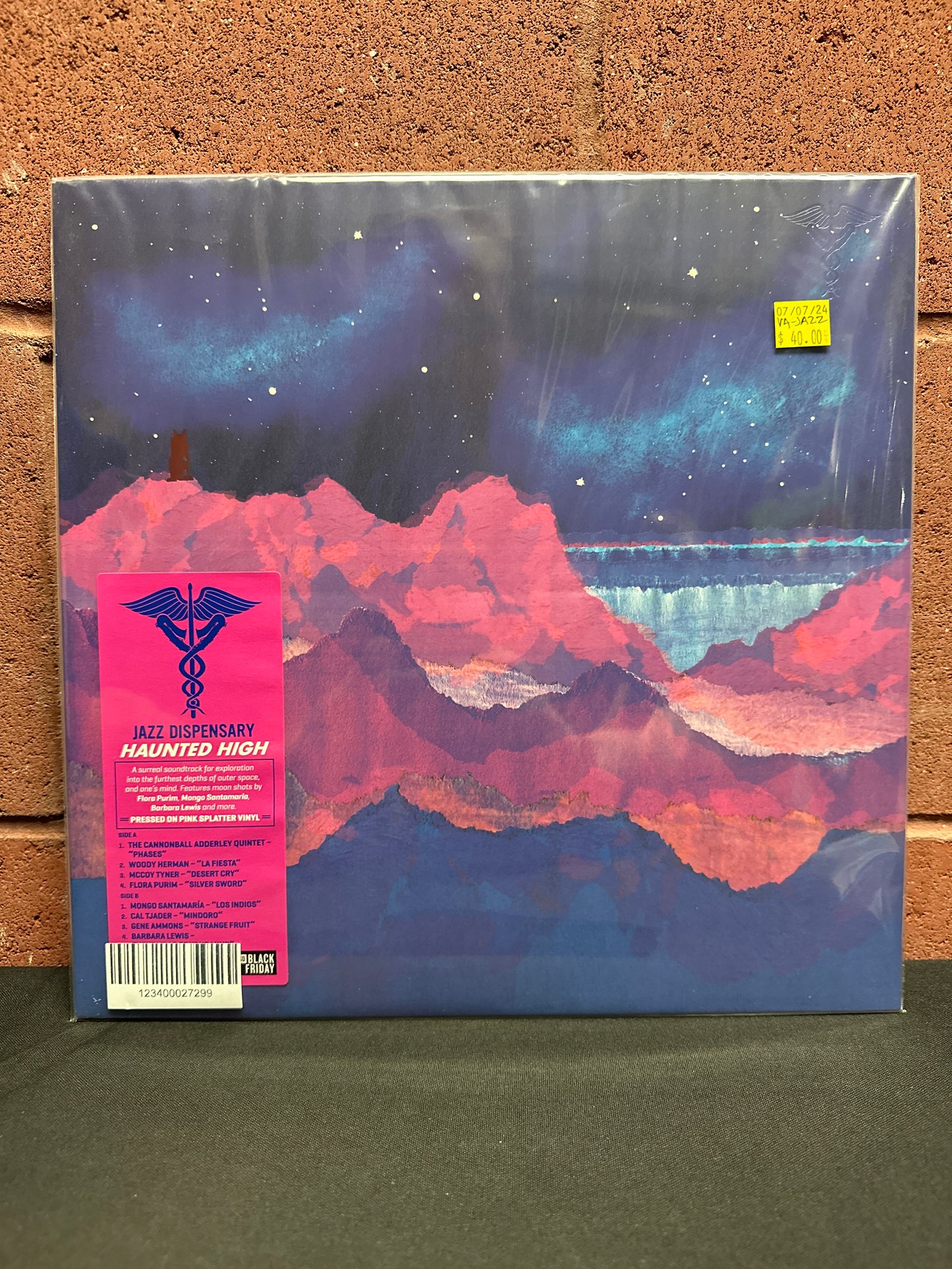 Used Vinyl:  Various ”Jazz Dispensary: Haunted High” LP (Pink splatter vinyl)