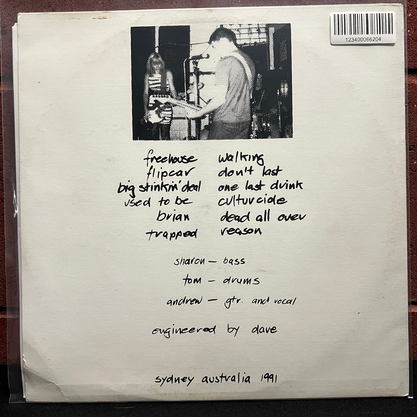 Used Vinyl: 3 Toed Sloth "S/T" LP (1991 Aussie Press)