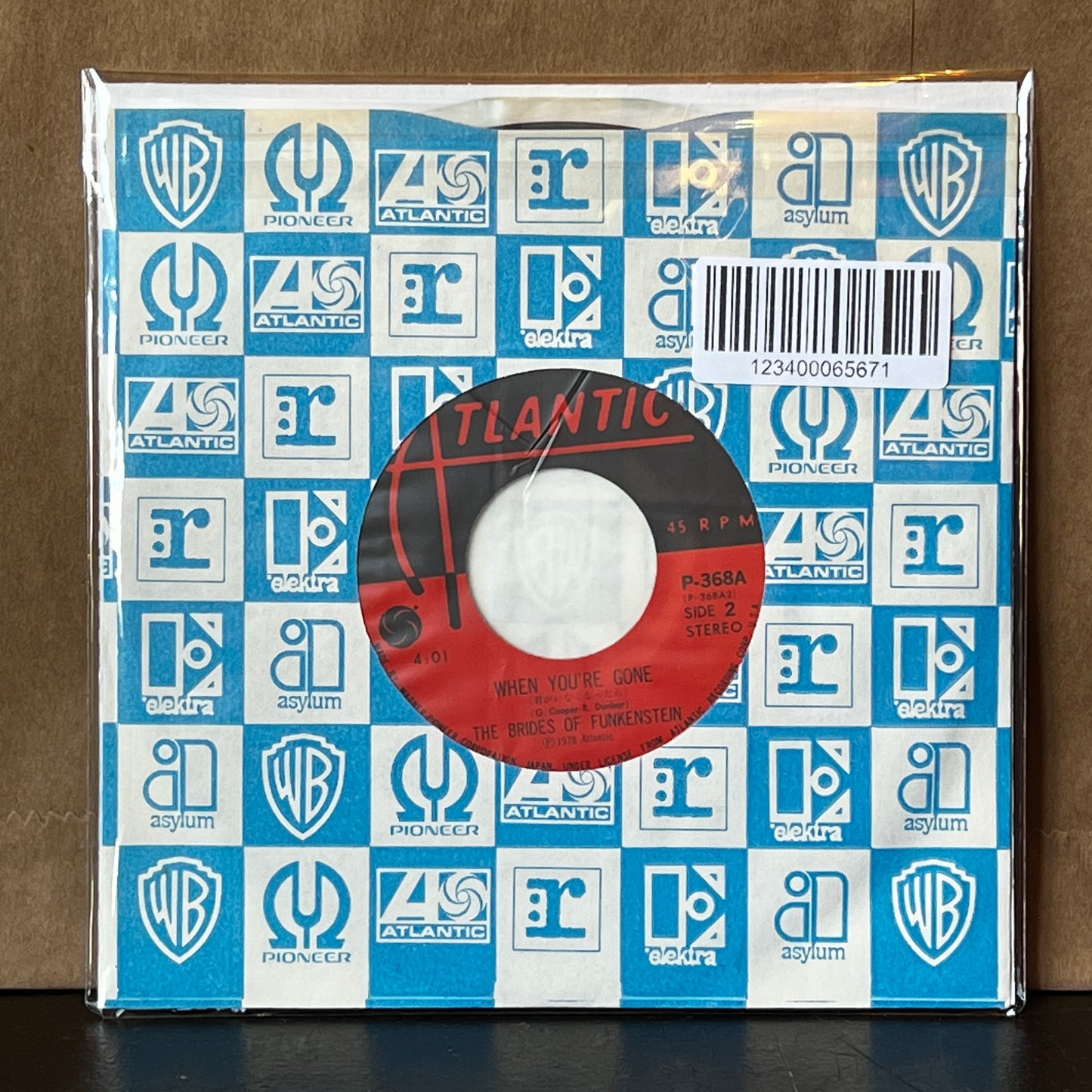 Used Vinyl: The Brides Of Funkenstein "Disco To Go / When You're Gone" 7" (Japanese Issue)
