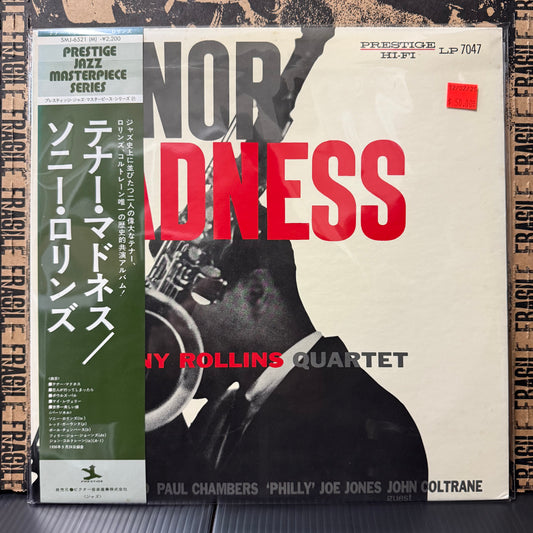 Used Vinyl: Sonny Rollins Quartet "Tenor Madness" LP (1976 Japanese Press)