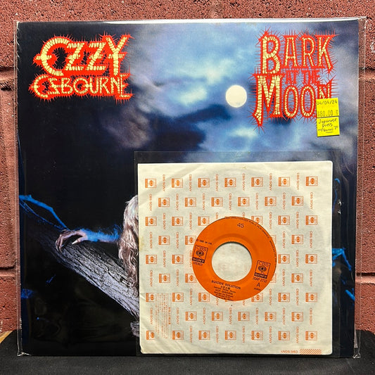 Used Vinyl:  Ozzy Osbourne ”Bark At The Moon” LP+ 7" (Japanese Press)