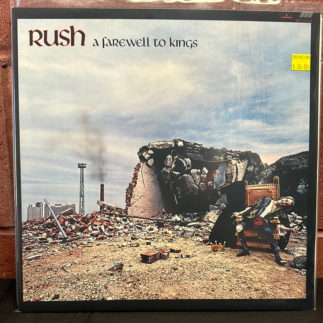 Used Vinyl:  Rush ”A Farewell To Kings” LP