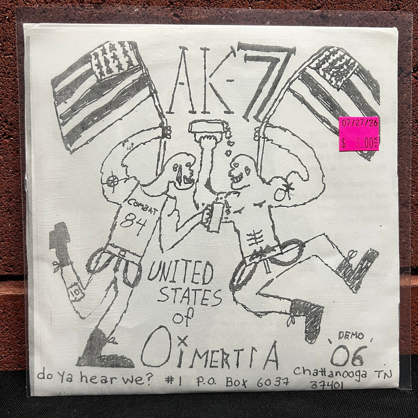 Used Vinyl: AK-77 / Death Statistic "Split" 7" (2009 Press)