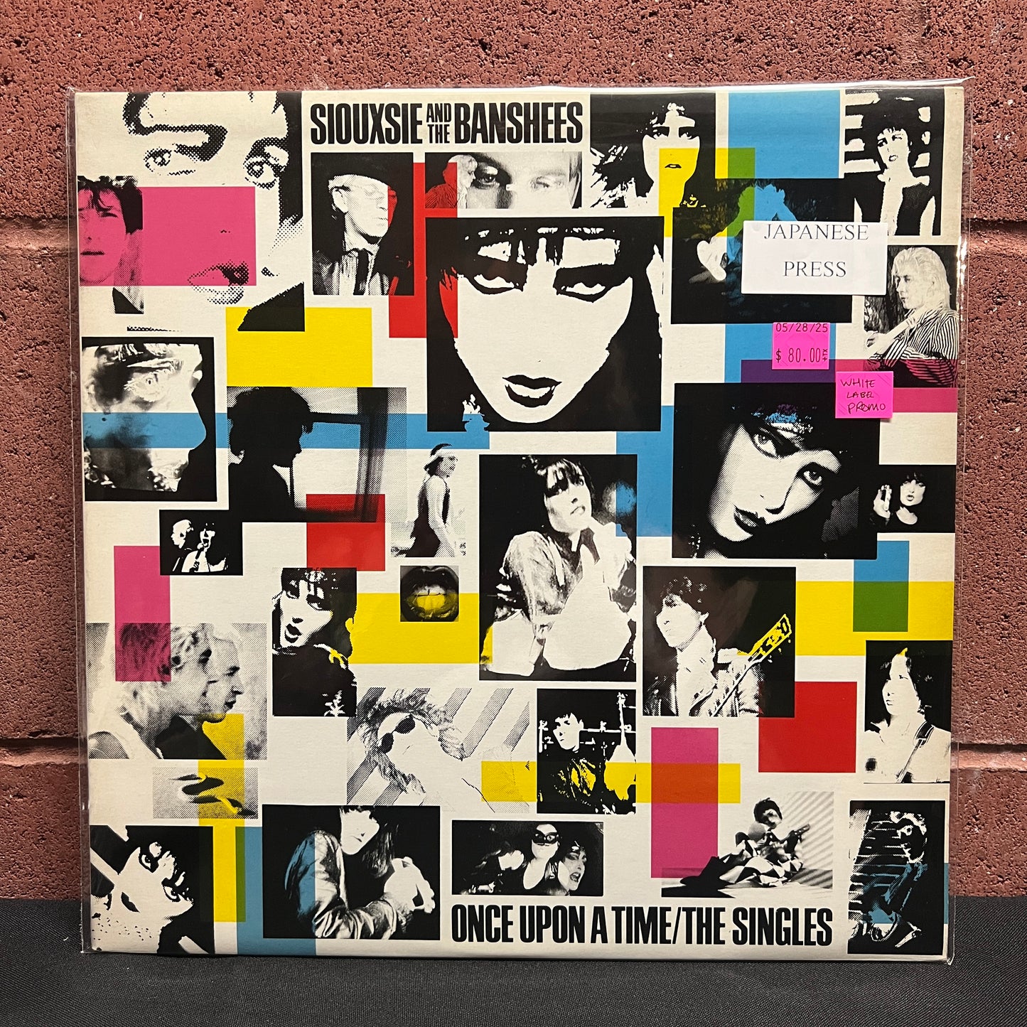 Used Vinyl: Siouxsie and The Banshees "Once Upon A Time/The Singles" LP (White Label Promo Japanese Press)