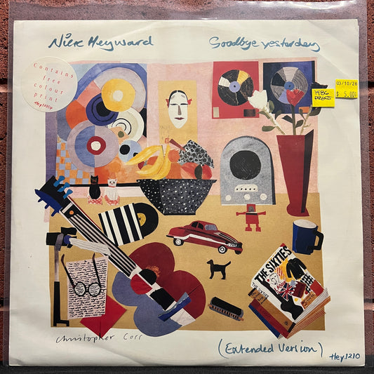 Used Vinyl: Nick Heyward "Goodbye Yesterday (Extended Version)" 12" (1986 Press)