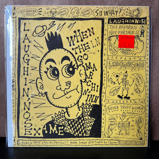 Used Vinyl: Laughin' Nose "When The LN Go Marchin' Inn" Flexi 7" (1985 Japanese Issue)