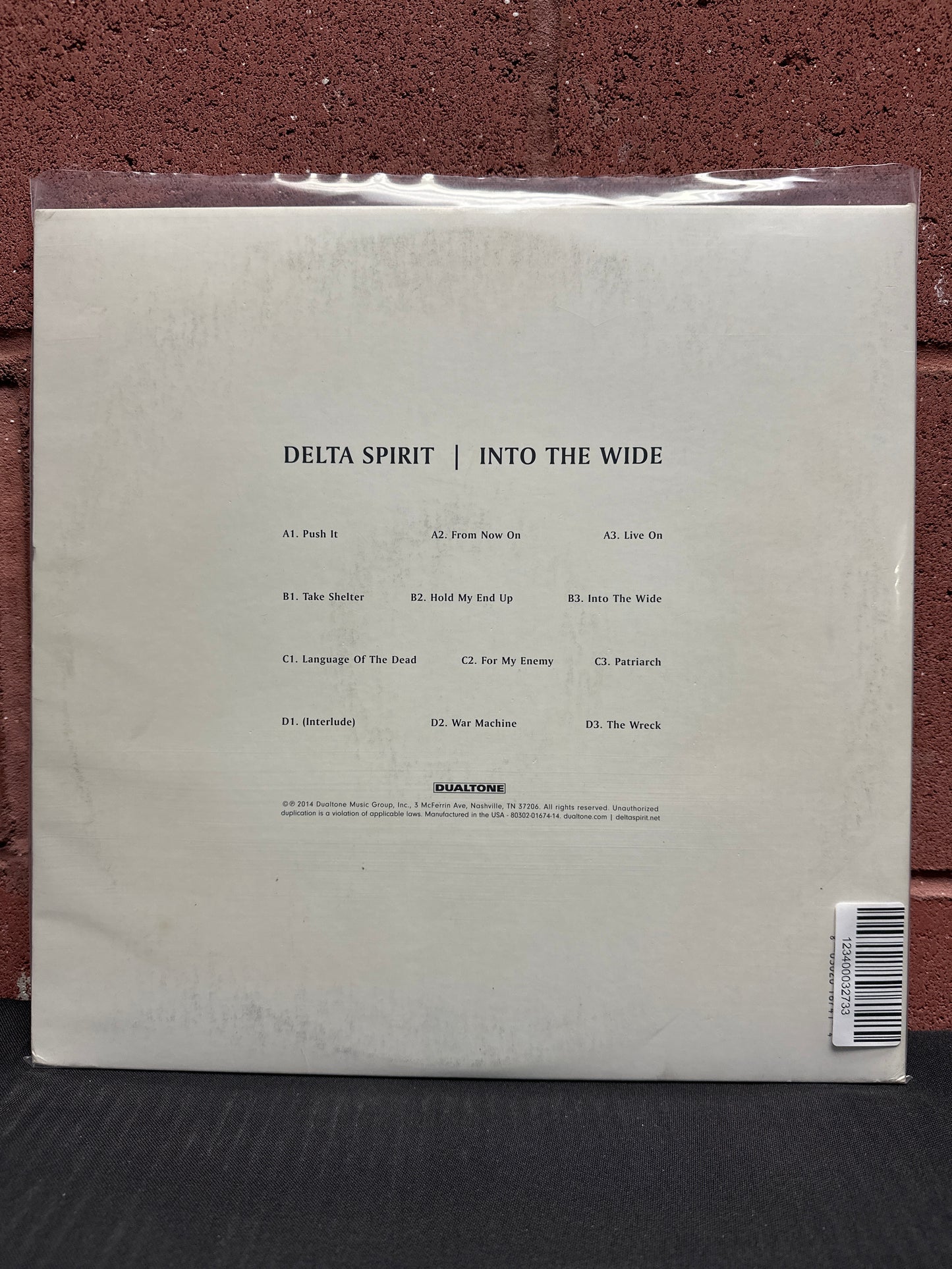 Used Vinyl:  Delta Spirit ”Into The Wide” 2xLP (White vinyl)