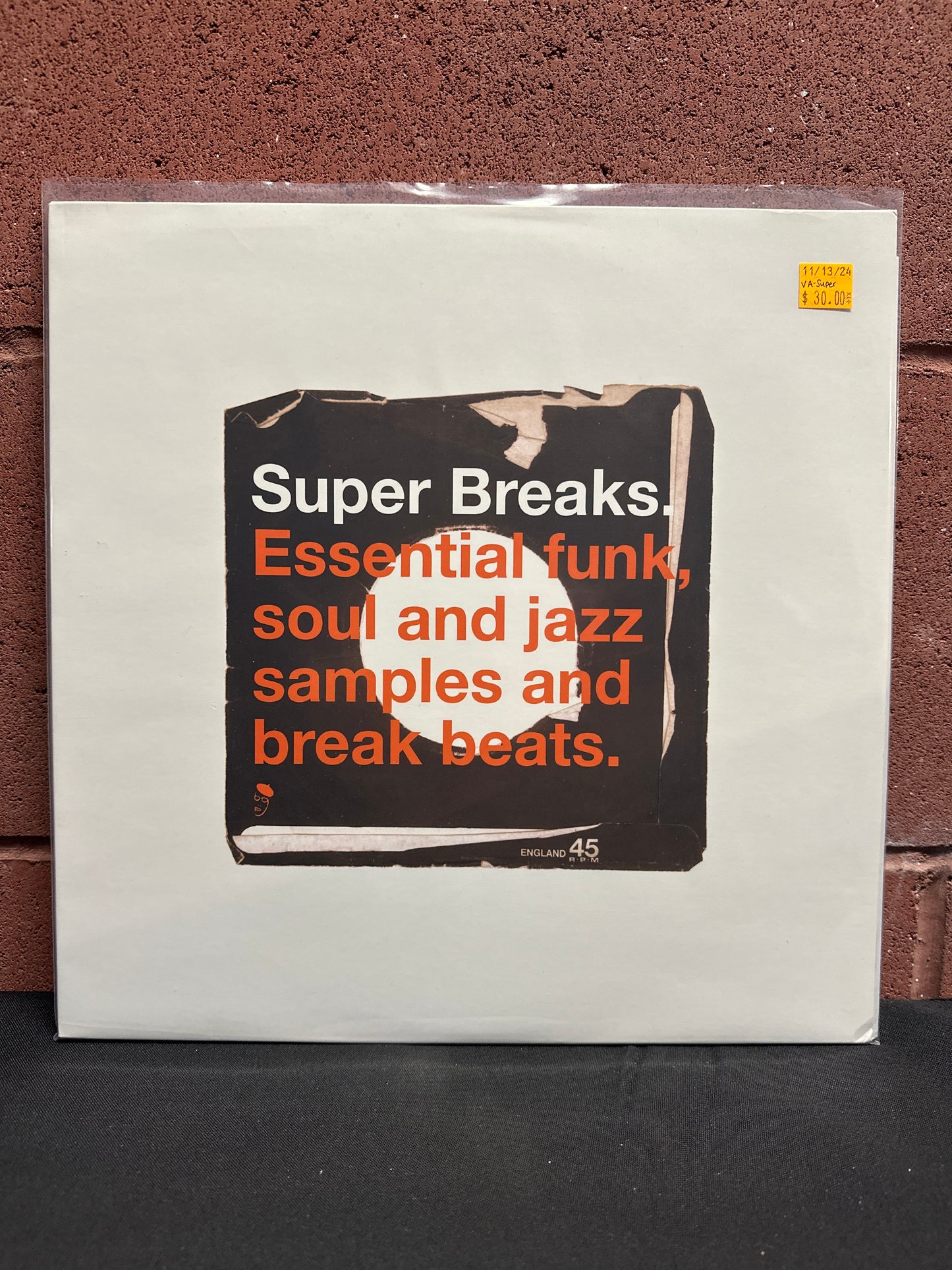 Used Vinyl:  Various ”Super Breaks. Essential Funk, Soul And Jazz Samples And Break Beats” 2xLP