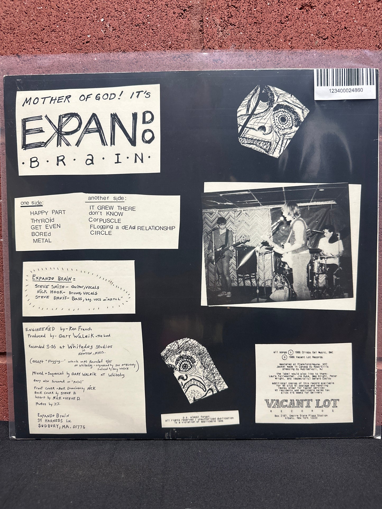 Used Vinyl:  Expando Brain ”Mother Of God, Its Expando Brain!” LP