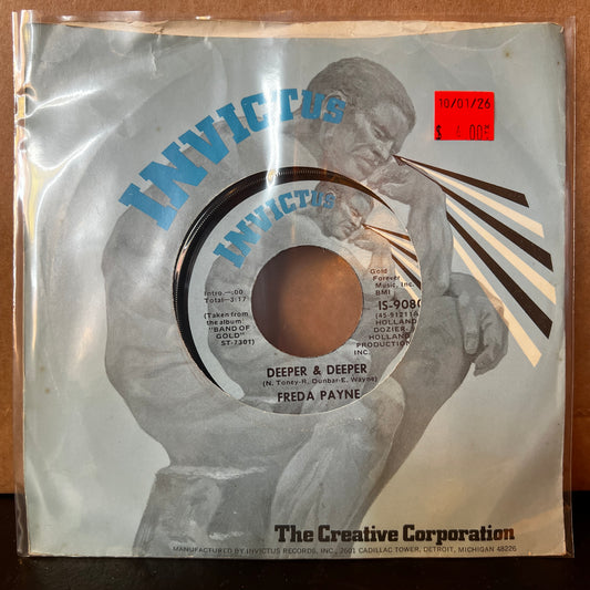 Used Vinyl: Freda Payne "Deeper and Deeper / Unhooked Generation" 7"