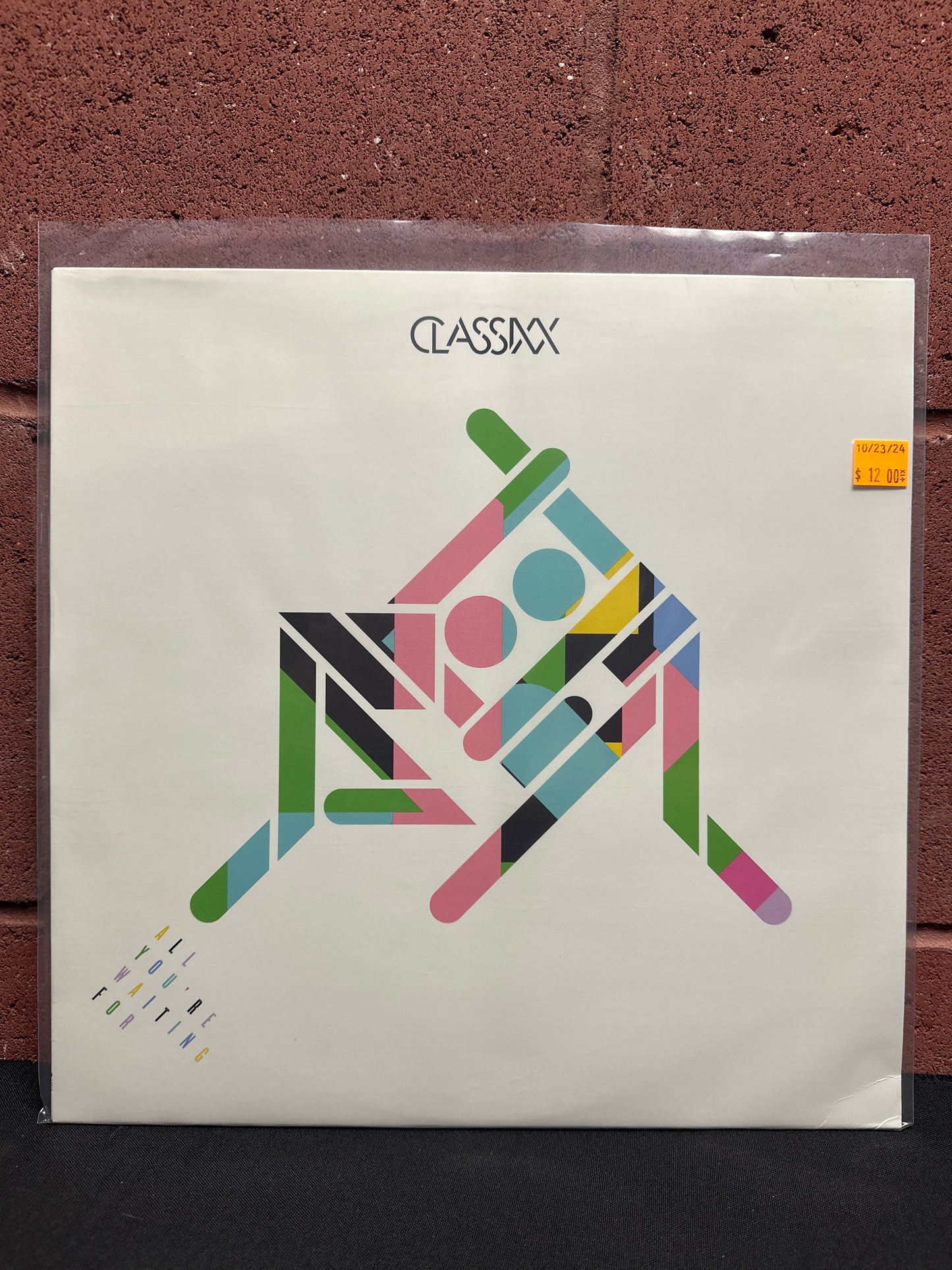 Used Vinyl:  Classixx ”All You're Waiting For” 12"