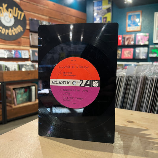 Ray Charles Recycled Vinyl Journal