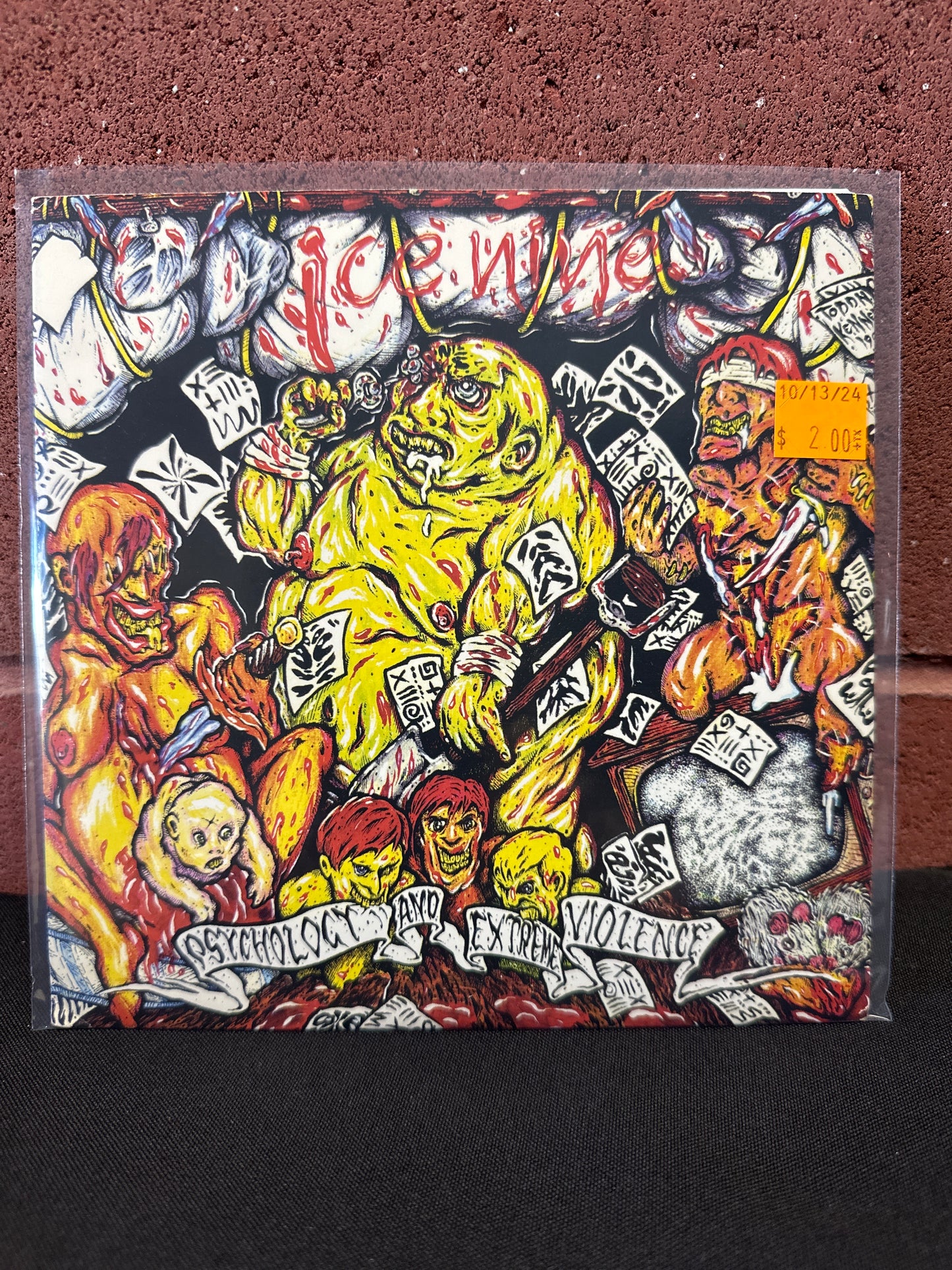 Used Vinyl:  Ice Nine ”Psychology And Extreme Violence” 7"