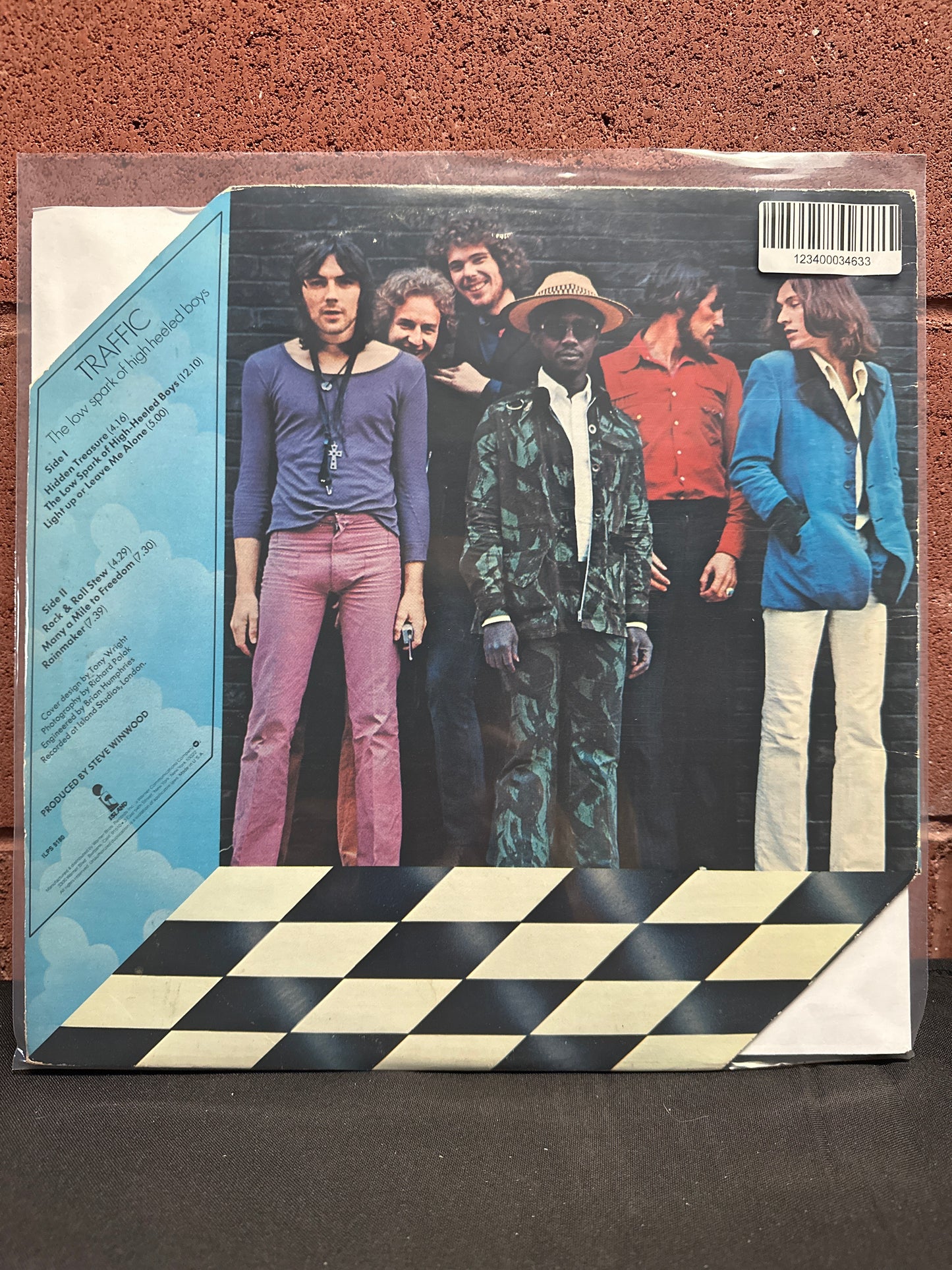 Used Vinyl:  Traffic ”The Low Spark Of High Heeled Boys” LP