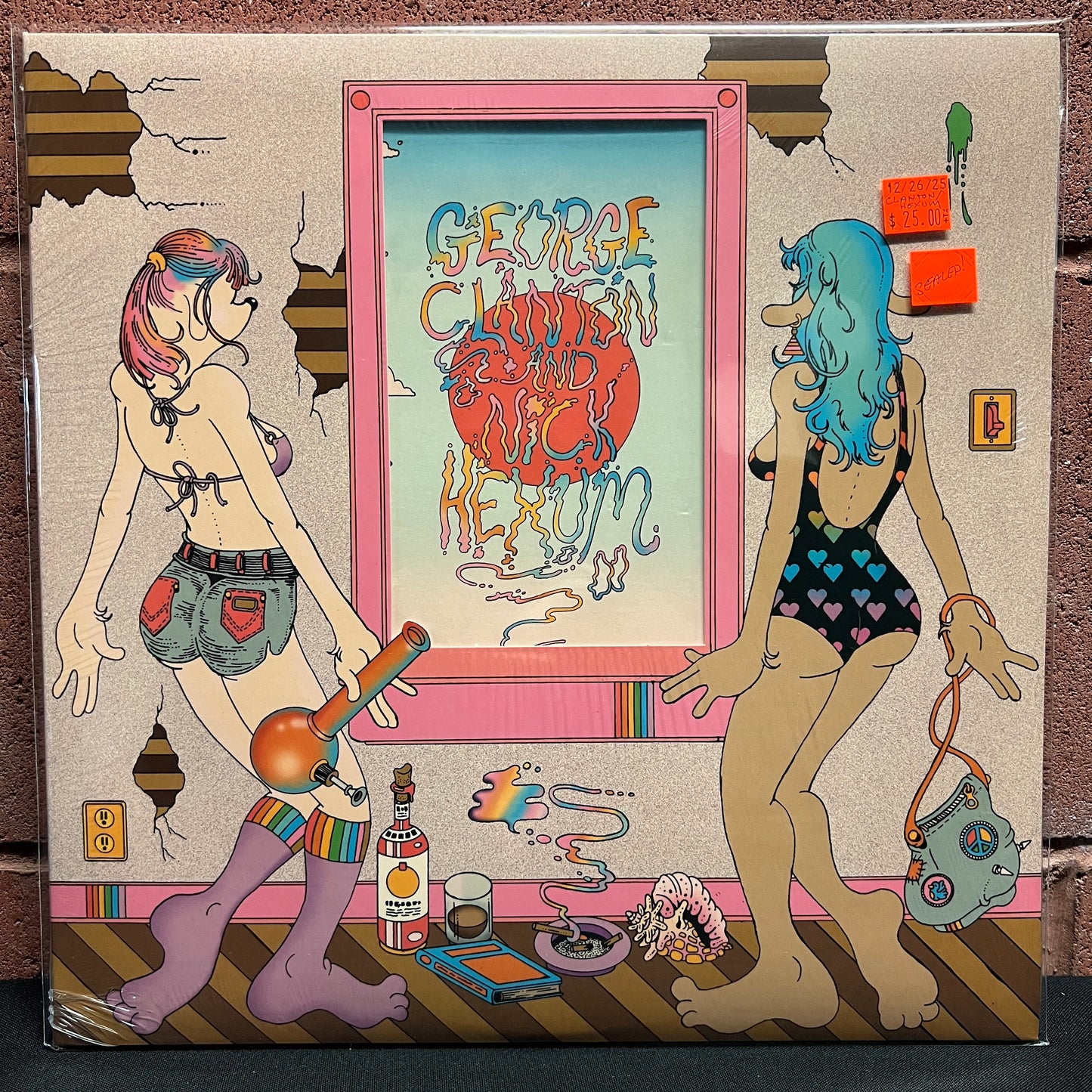 Used Vinyl: George Clanton and Nick Hexum "George Clanton & Nick Hexum" LP (Sealed)