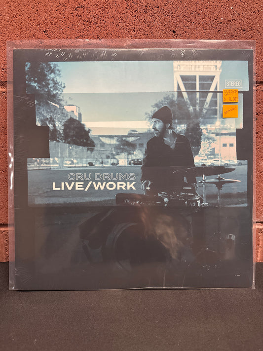 Used Vinyl:  Cru Drums ”Live/Work” LP