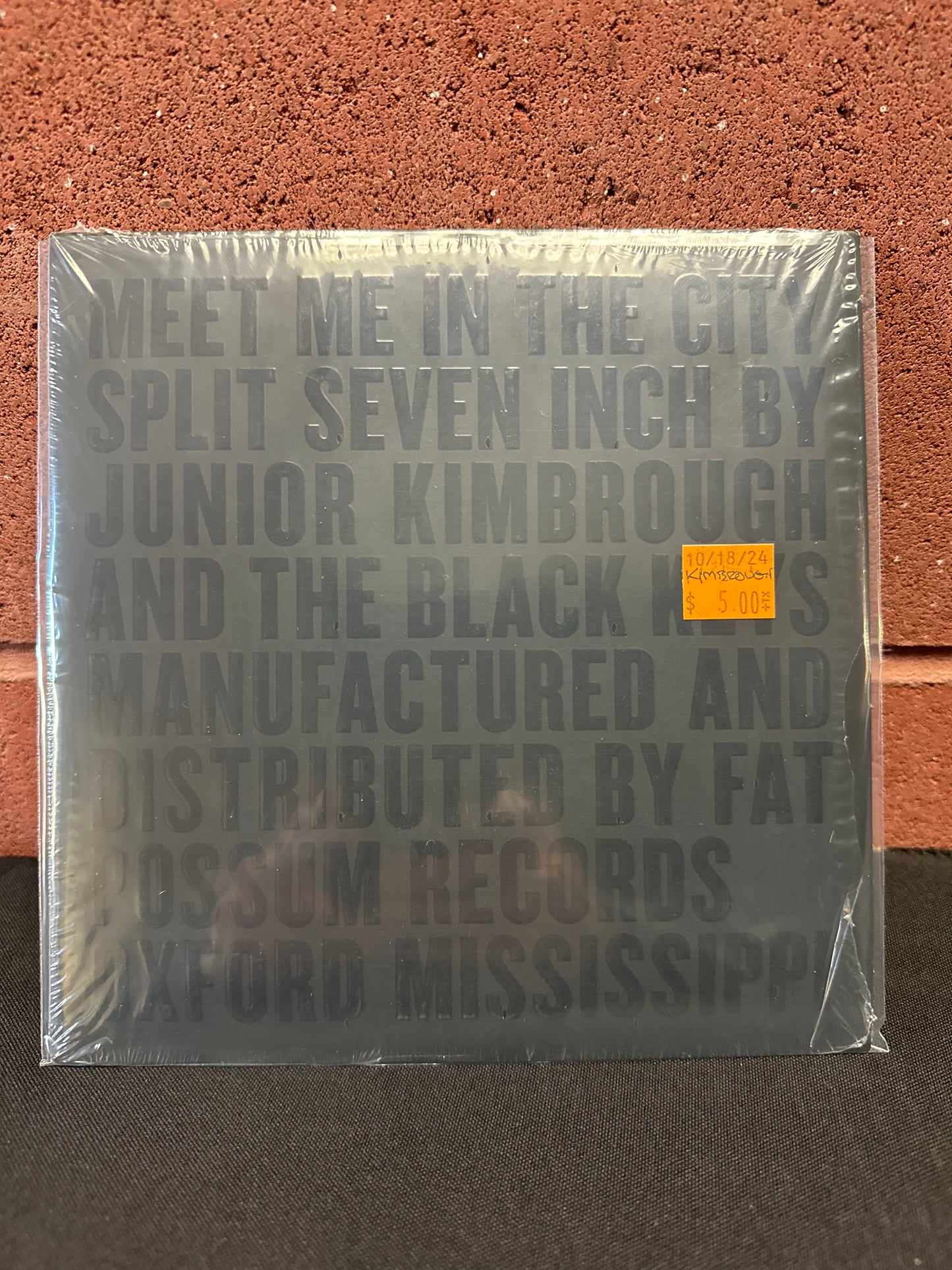 Used Vinyl:  Junior Kimbrough And The Black Keys ”Meet Me In The City” 7"