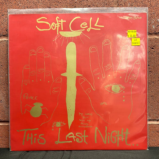 Used Vinyl:  Soft Cell ”This Last Night...In Sodom” LP