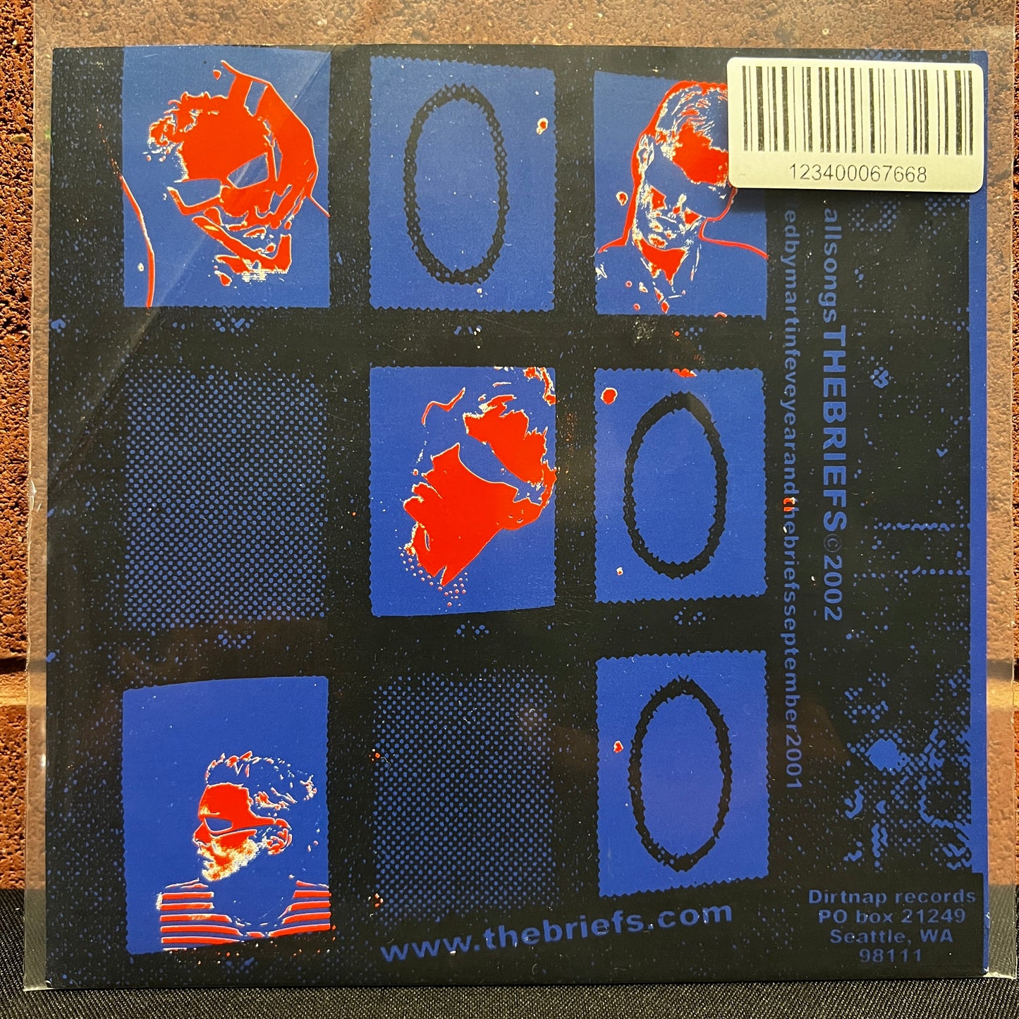 Used Vinyl: The Briefs ‎"She's Abrasive / Like A Heartattack" 7"