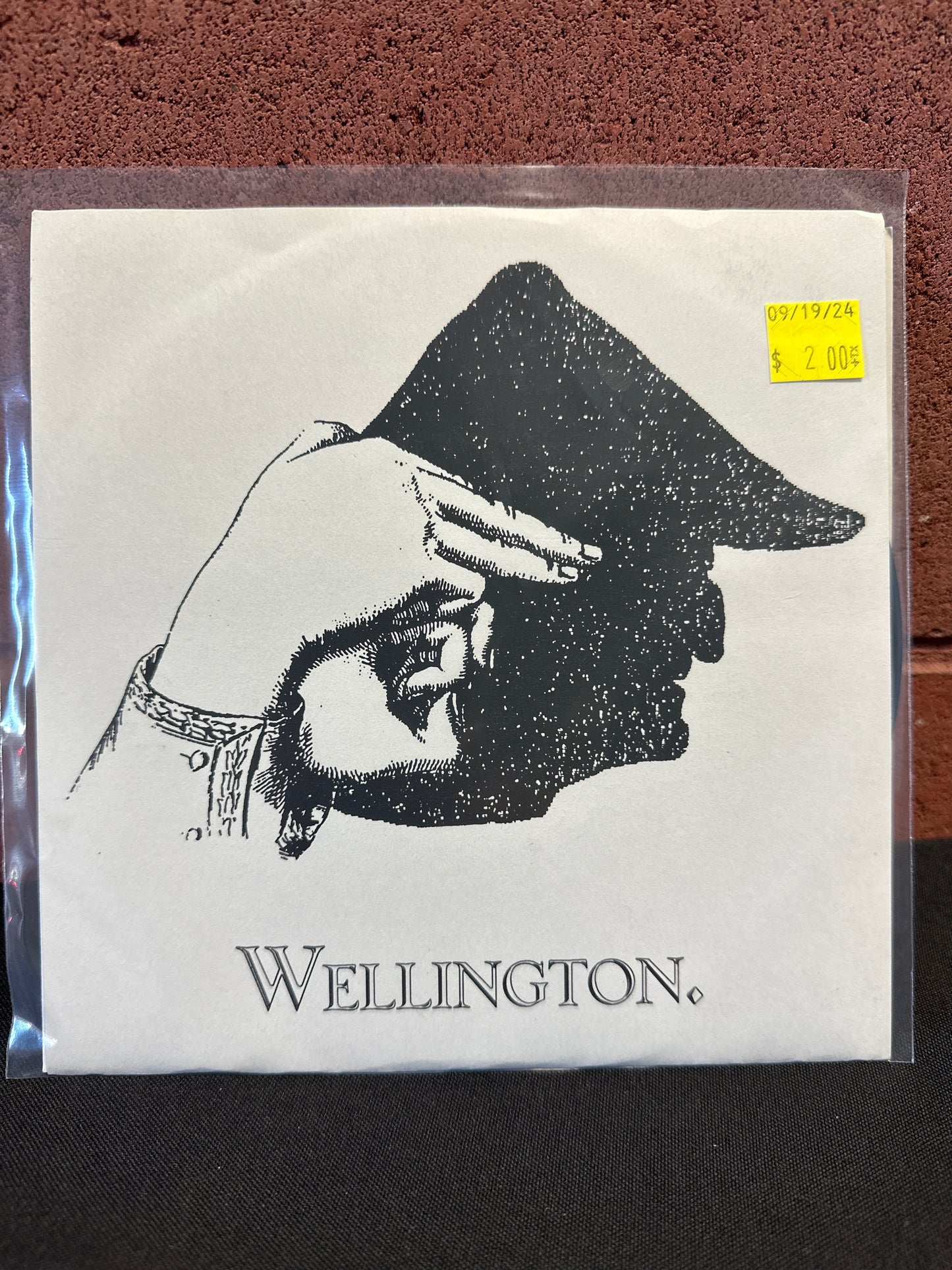 Used Vinyl:  Wellington ”A Relic Of Waterloo” 7"