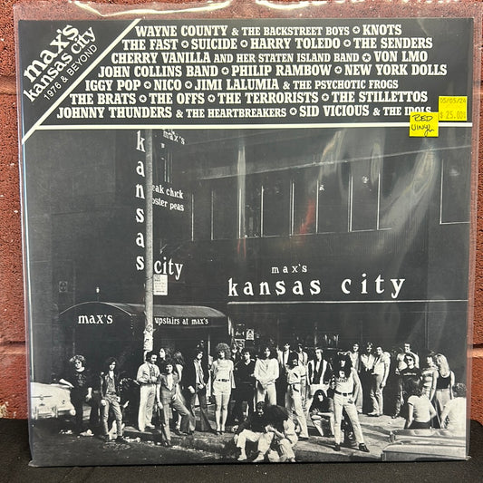 Used Vinyl:  Various ”Max's Kansas City 1976 & Beyond” 2xLP (Red Vinyl)