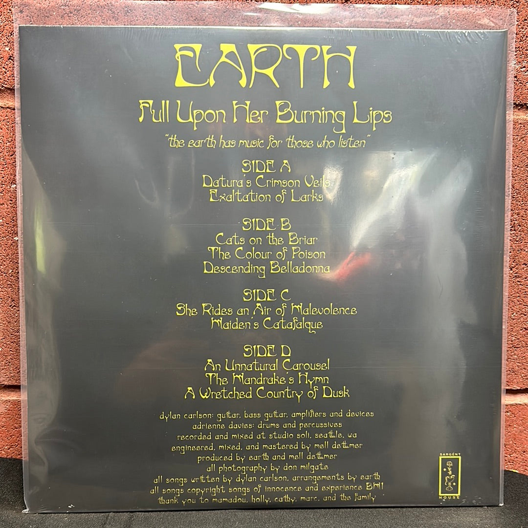 Used Vinyl:  Earth ”Full Upon Her Burning Lips” 2xLP (Green/black galaxy vinyl)