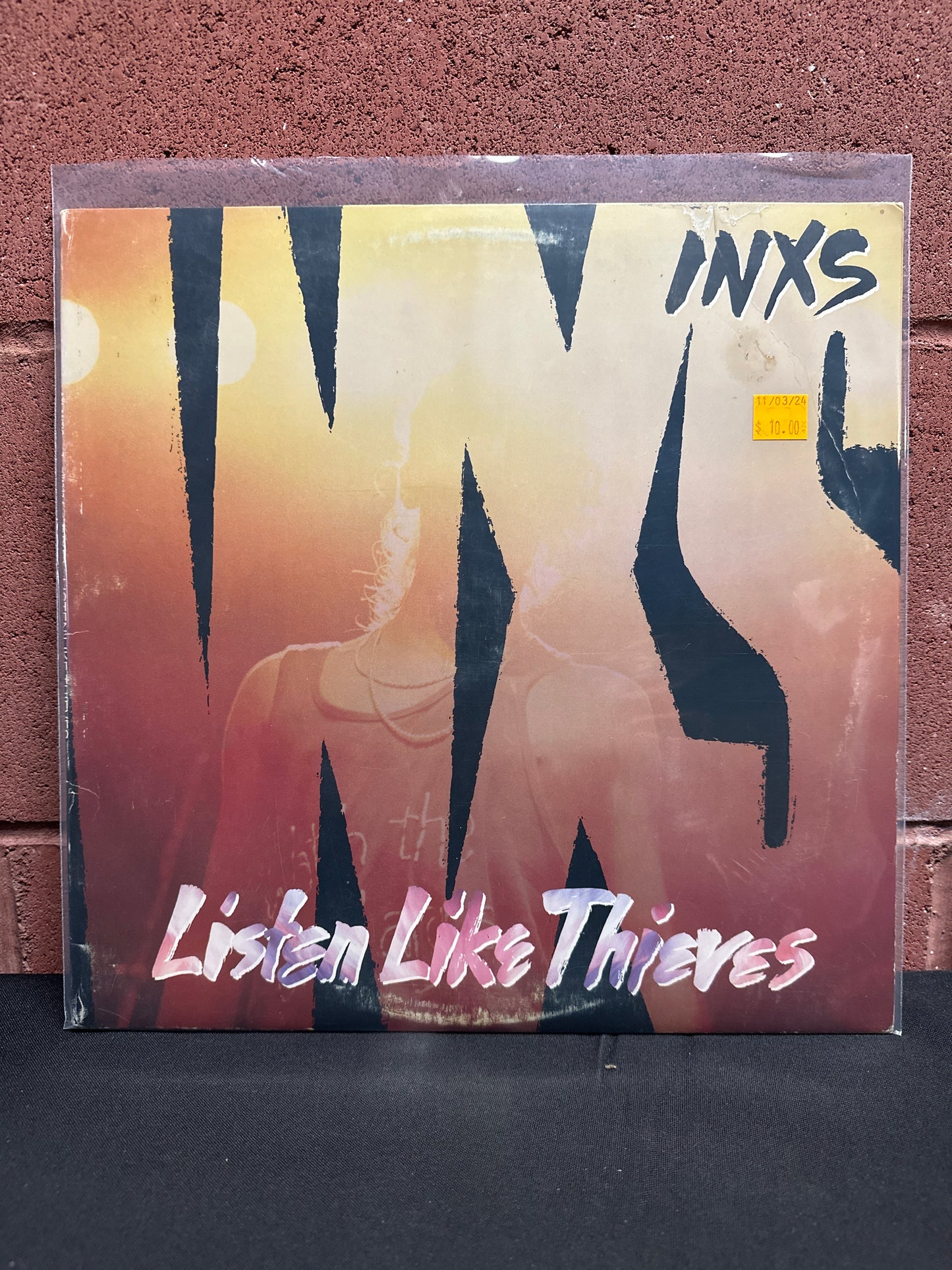 Used Vinyl:  INXS ”Listen Like Thieves” LP