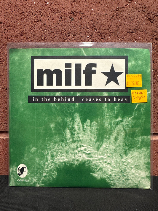 Used Vinyl:  Milf / Tugboat Annie ”Milf / Tugboat Annie” 7" (Green Vinyl)