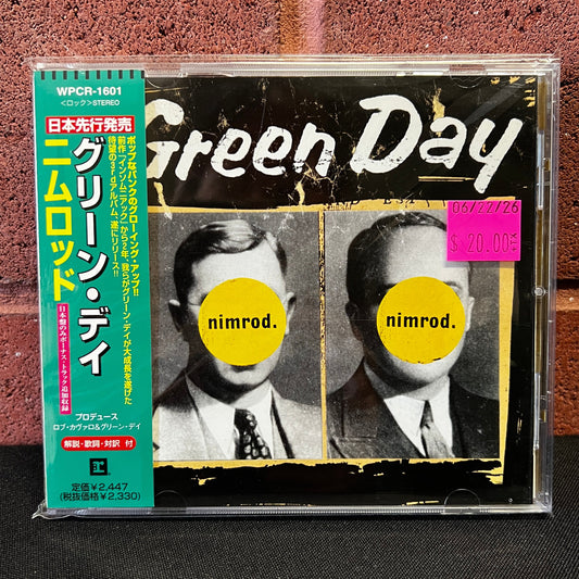 Used CD: Green Day "Nimrod." CD (1997 Japanese Press w/ Bonus Track)