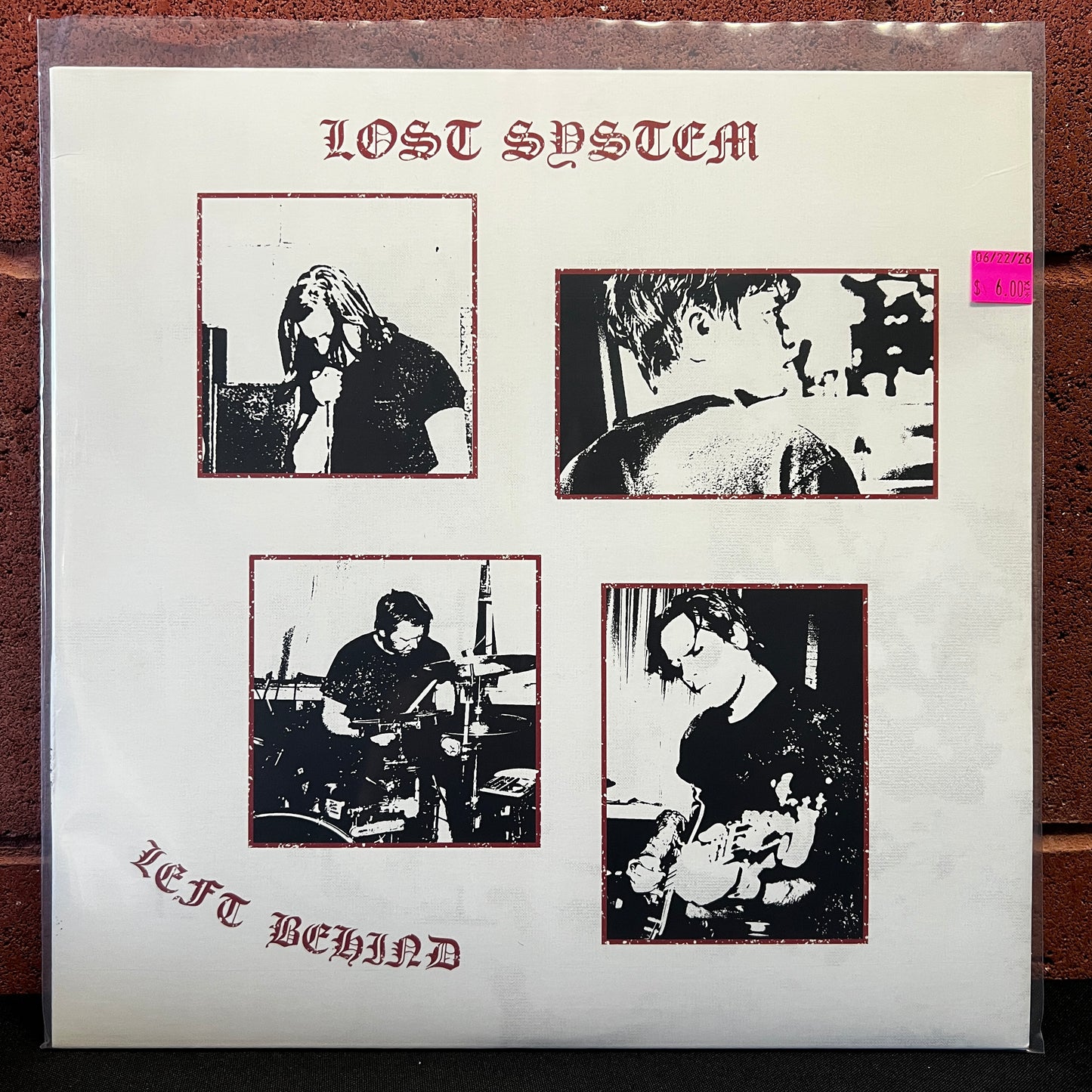 Used Vinyl: Lost System "Left Behind" LP