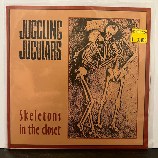 Used Vinyl: Juggling Juggulars "Skeletons In The Closet" 7" (1999 Press)