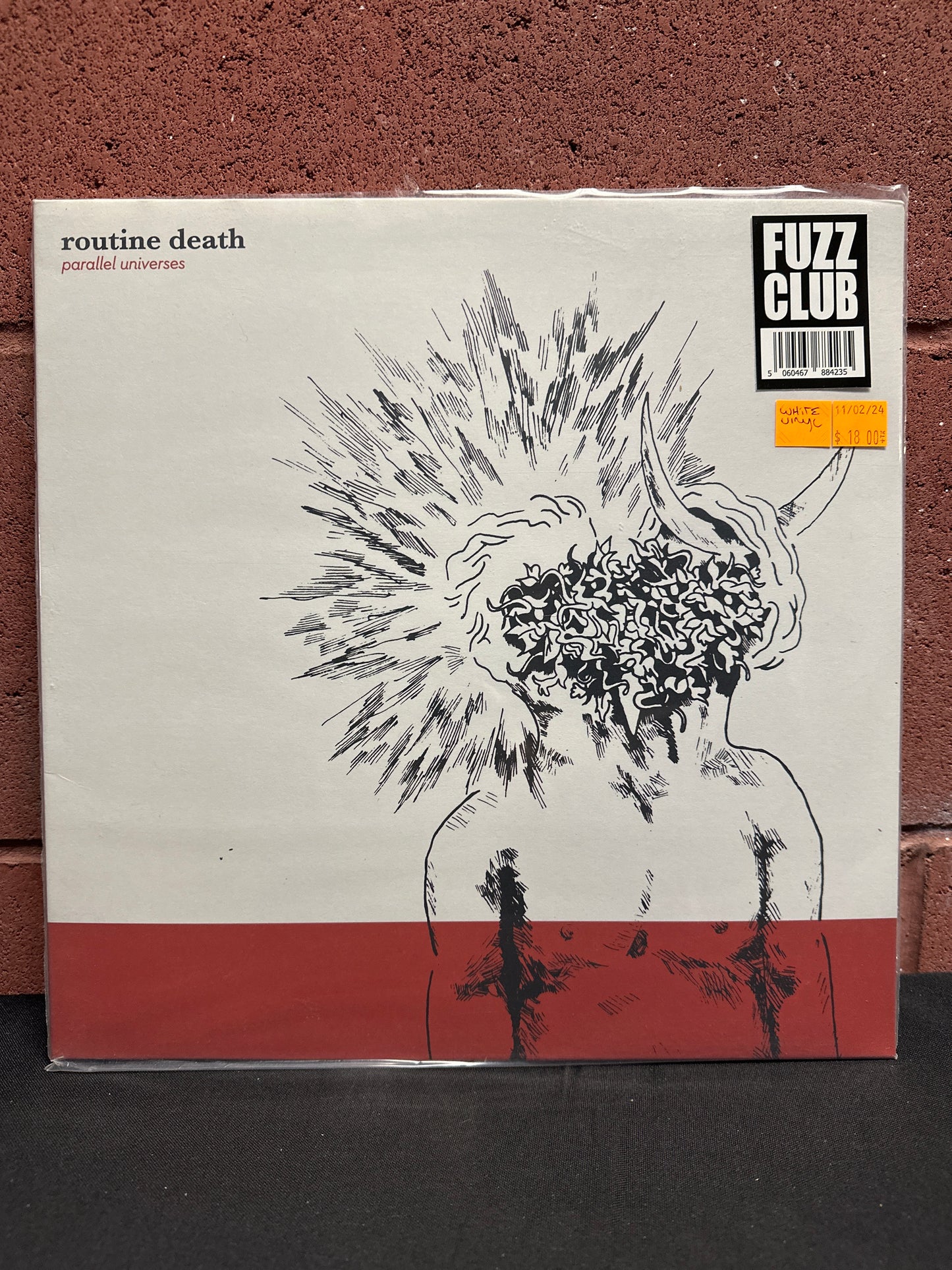 Used Vinyl:  Routine Death ”Parallel Universes” LP (White Vinyl)