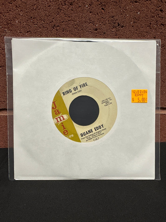 Used Vinyl:  Duane Eddy ”Ring Of Fire” 7"