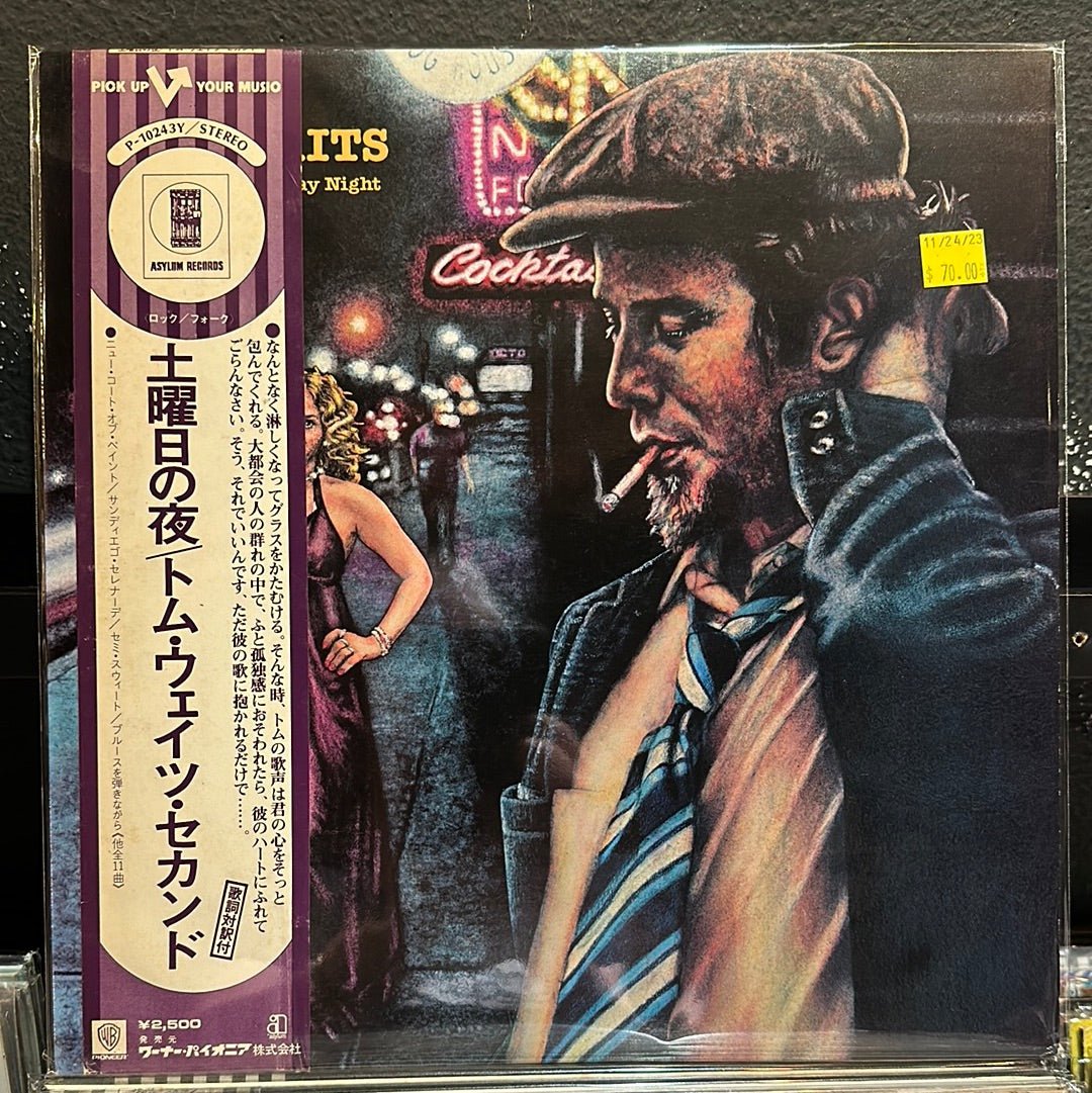 Used Vinyl:  Tom Waits "The Heart Of Saturday Night" LP (Japanese Press)