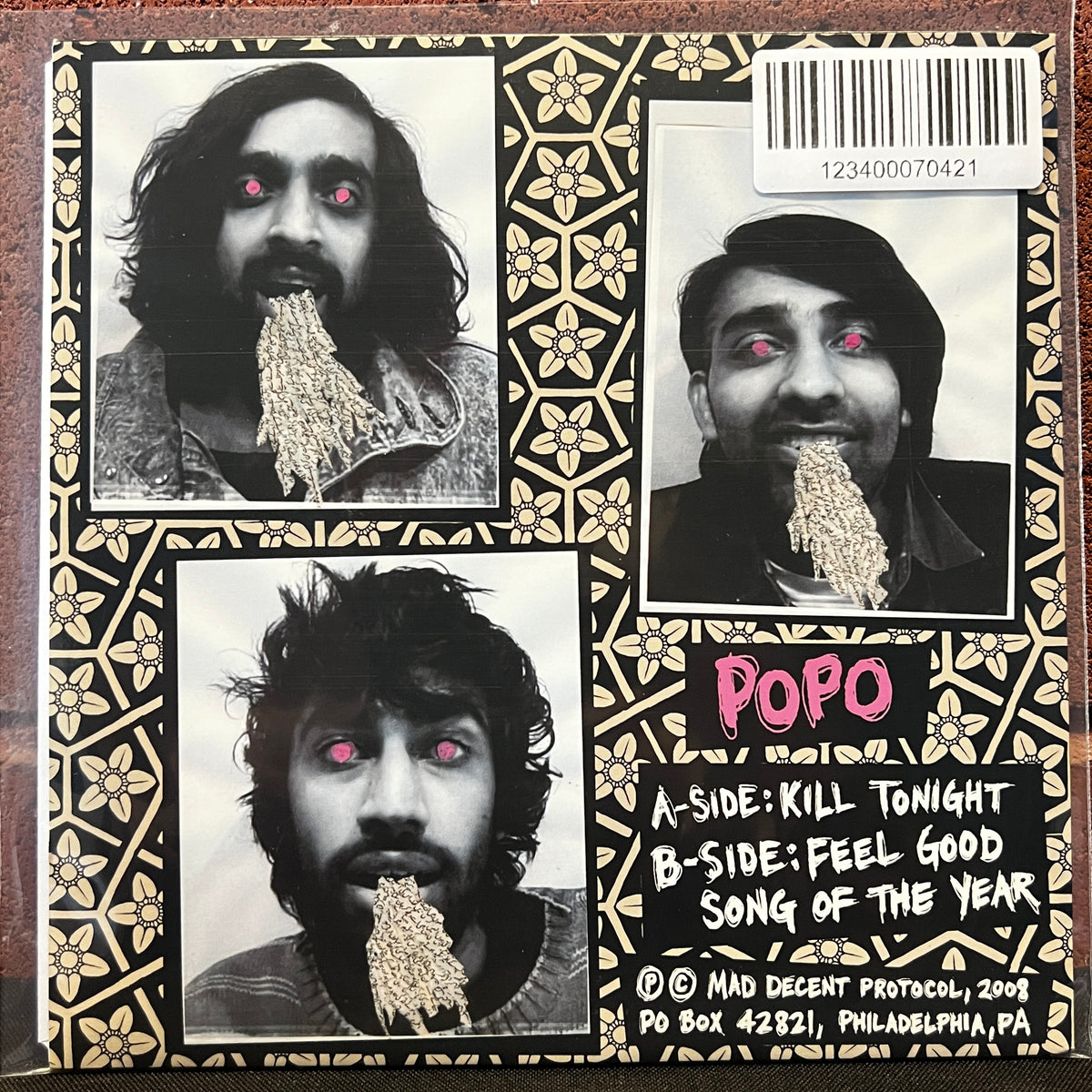 Used Vinyl: PoPo "Kill Tonight" 7" (Red Vinyl)