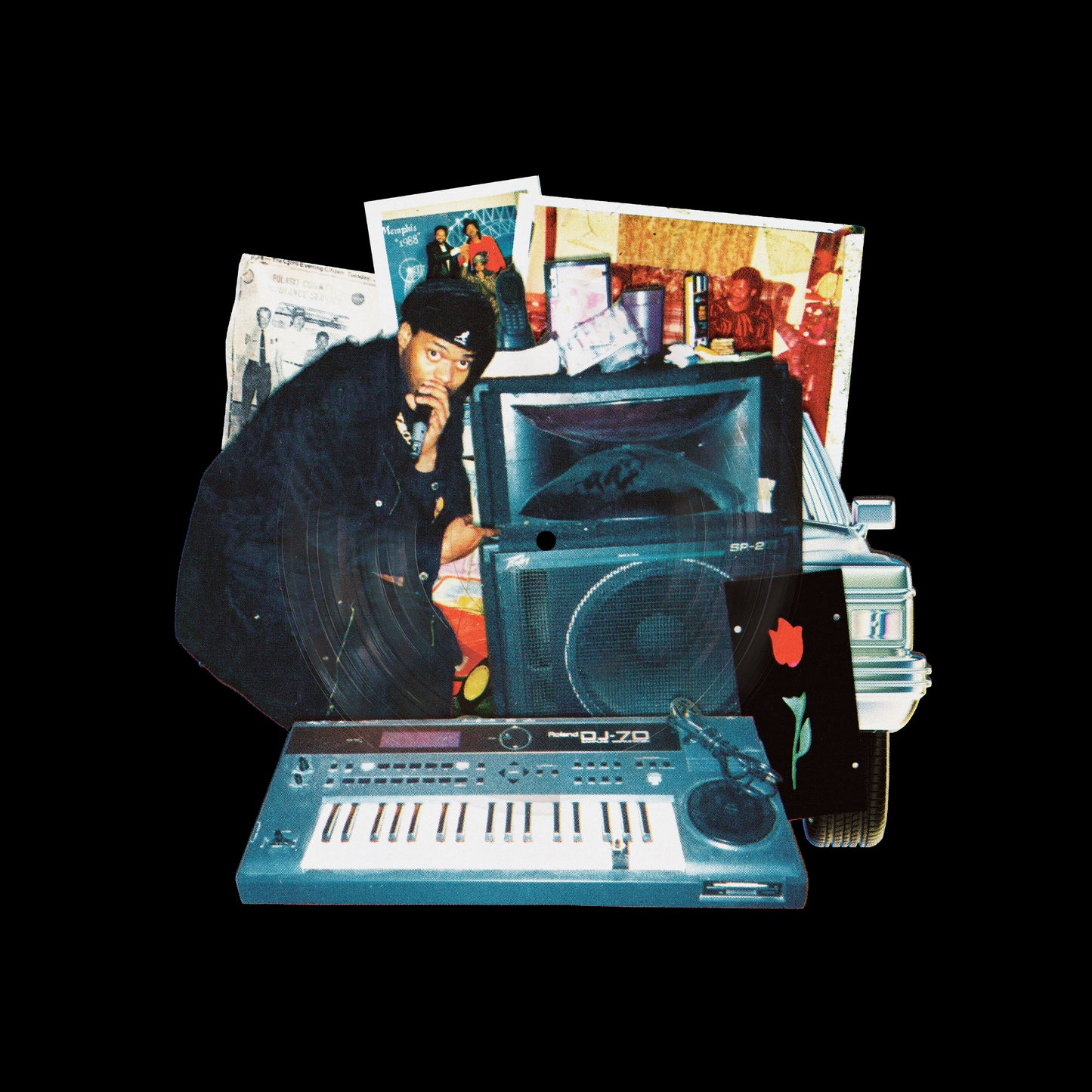 PRE-ORDER: DJ Spanish Fly "Jealous/Git Buck" 12" Single (Indie Exclusive Picture Disc)