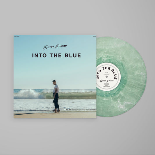 PRE-ORDER: Aaron Frazer "Into The Blue" LP (Frosted Coke Bottle Clear)