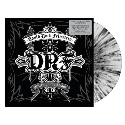 David "Rock" Feinstein "Bitten By The Beast" LP (White with Black splatter Vinyl)