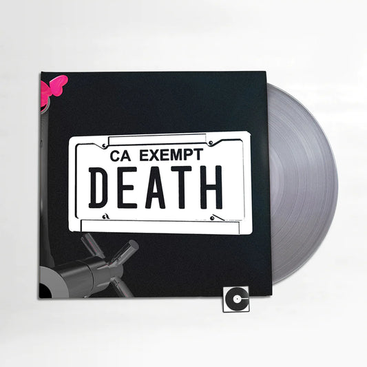 Death Grips "Government Plates" LP (Clear Vinyl)
