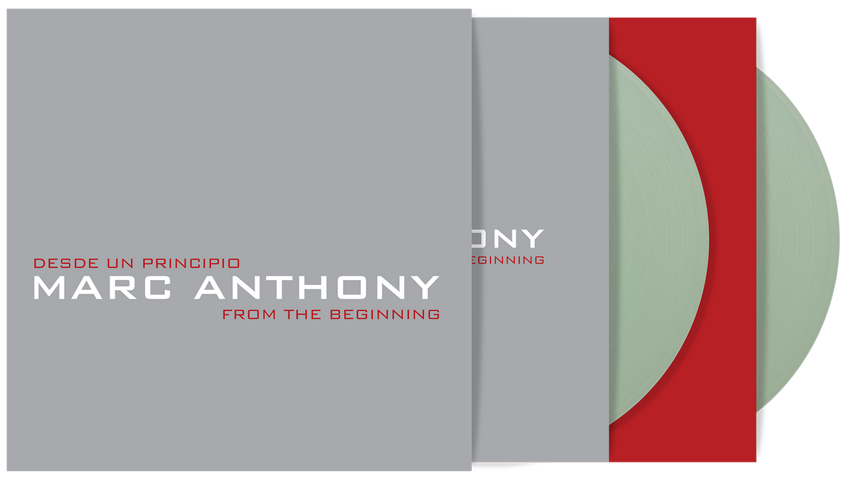 PRE-ORDER: Marc Anthony "Desde Un Principio: From The Beginning" 2xLP (Coke Bottle Clear Vinyl)
