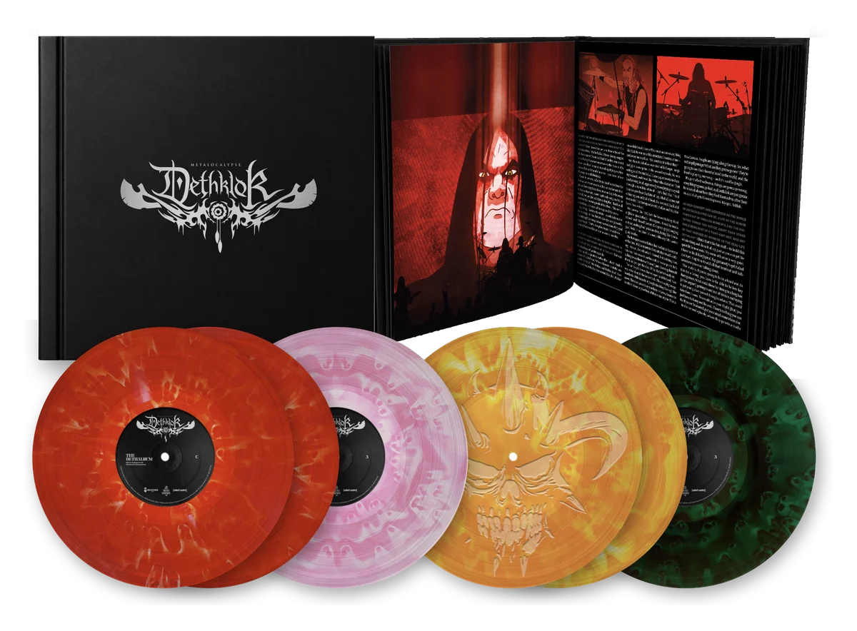 PRE-ORDER: Dethklok "Two Decades of Deth" 6xLP + Book Box Set