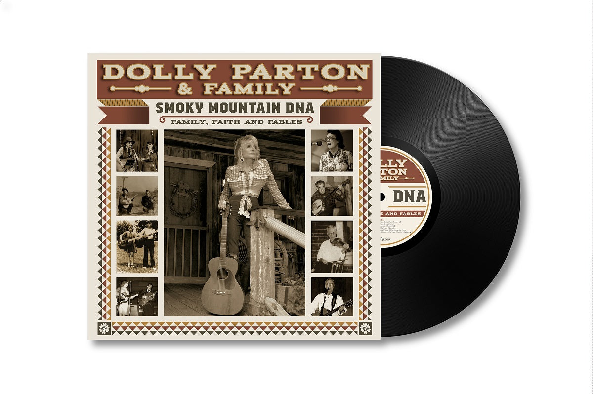 Dolly Parton & Family "Smoky Mountain DNA: Family, Faith and Fables" 3xLP