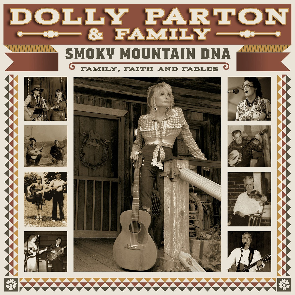 Dolly Parton & Family "Smoky Mountain DNA: Family, Faith and Fables" 3xLP